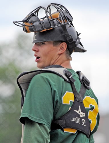 <who>Lorne White/KelownaNow</who>Former A's catcher, Morgan Lofstrom, was a draft choice of the <br>Cincinnati Reds in 2013 and is now playing in the single A short <br>season in Billings, Mont.
