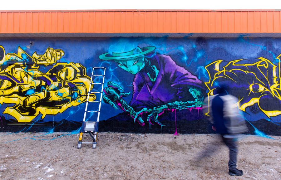 <who>Photo Credit: NowMedia</who> Mulherin's latest project at Roll N Stones Fun Centre