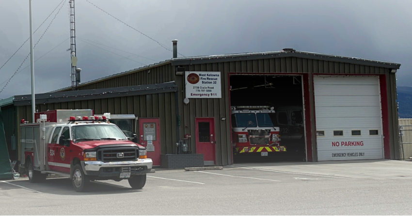 <who> Photo Credit: City of West Kelowna </who> The borrowing of $8 million would go towards the construction of a new Fire Hall #32 in the Lakeview Heights neighbourhood.