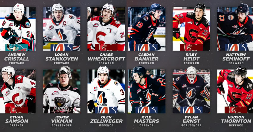 6 Blazers named to year-end BC Division all-star teams