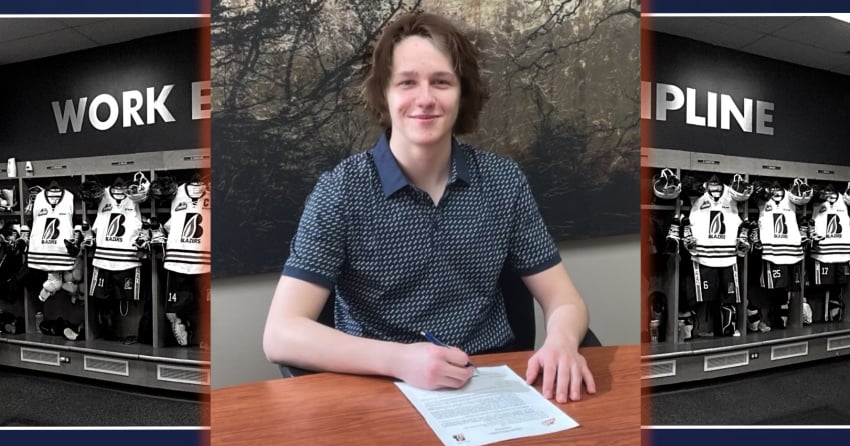 Blazers ink 2007-born goaltender to a WHL deal