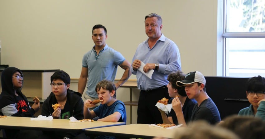 BCN Founder Walter Mustapich and Alumni Turned Mentor Dzinh Nguyen Lead Chapter Meeting