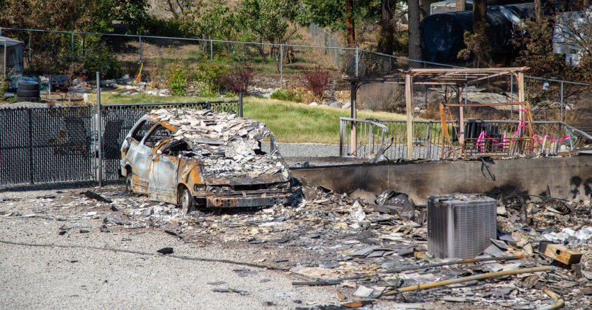 </who>Photo credit: NowMedia | Killiney Beach impacted by White Rock Lake wildfire