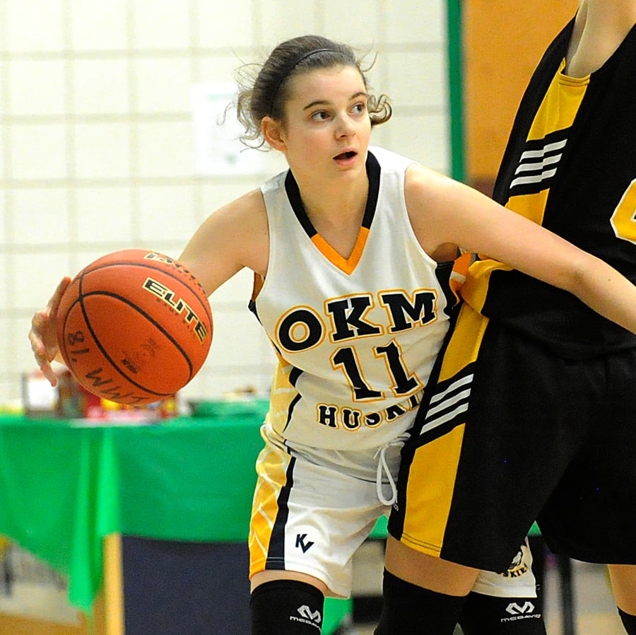 Grade 10 Elana Corrado following in her big sister's footsteps.