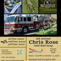 5th Annual Chris Rose Golf Ball Drop