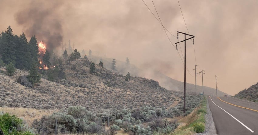 BC drivers urged to be prepared to get stuck on highways as fire season ...