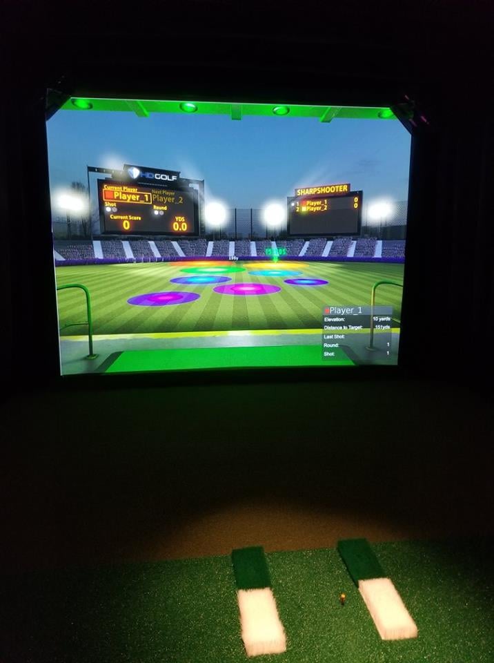 Customers can simulate playing one of 33 of the world's best golf courses at Coyotes Sports Simulation in downtown Osoyoos.