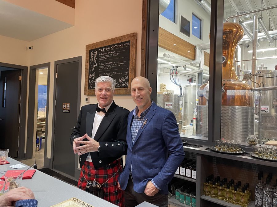 </who>Blair Wilson, left, is the principal owner of Forbidden Spirits in Kelowna and David Mossman is the executive director of the Canadian Craft Spirits Association.
