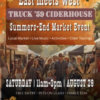 East Meets West Market Event at Truck'59 Ciderhouse 