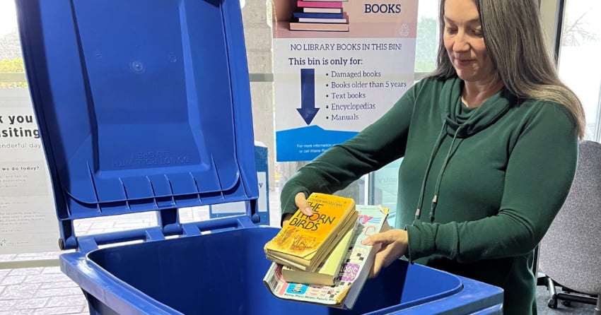 RDCO makes book recycling program permanent after successful pilot