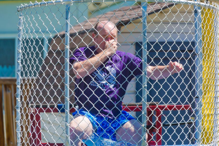 <who>Photo Credit: NowMedia/Gord Goble</who> Getting dunked