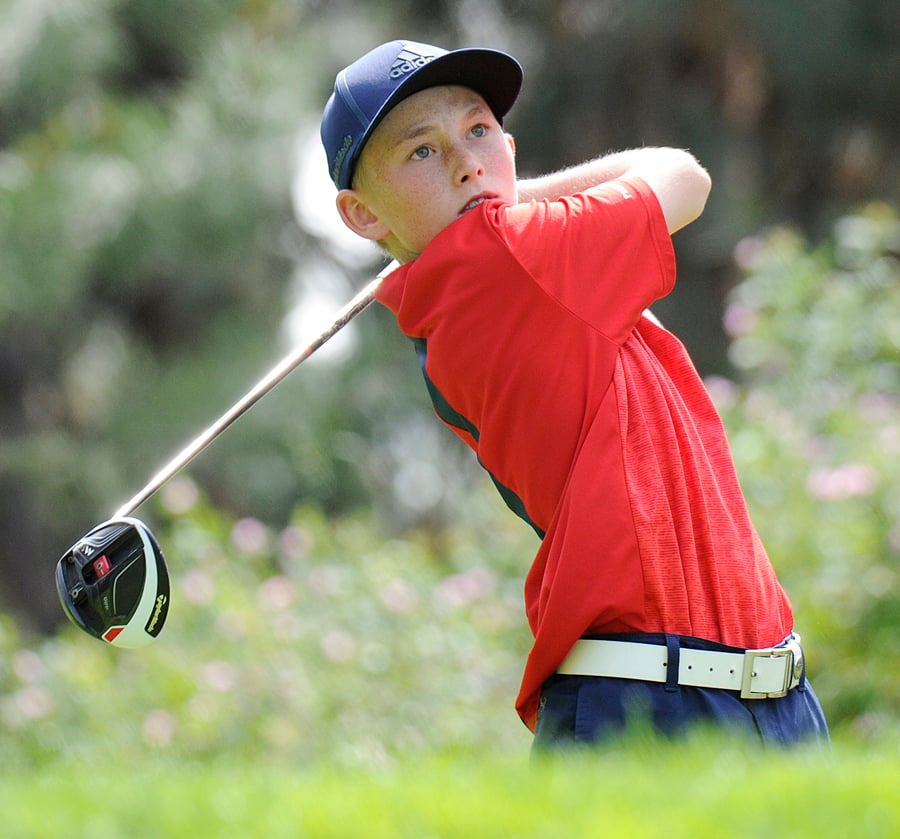 <who>Photo Credit: Lorne White/KelownaNow </who>Vernon GCC's Ryan Vest shot a two-day total of 147 to place third at Gallagher's.