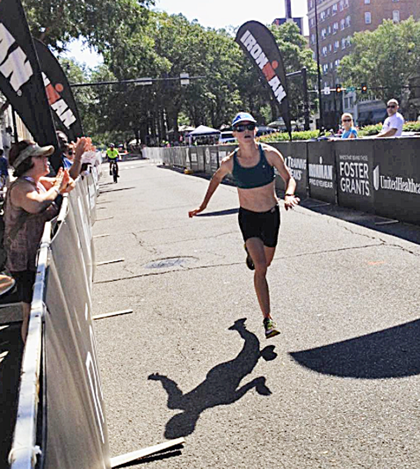 <who>Photo Credit: Contributed </who>Elmore said she was struggling near the finish line, but held off her nearest competitor for second place.