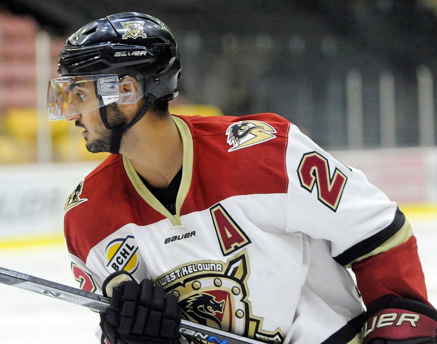 Parm Dhaliwal's first goal of the season opened the scoring at Royal LePage Place.