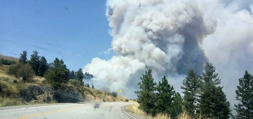 Rock Creek Fire Suspected to Be Human-Caused