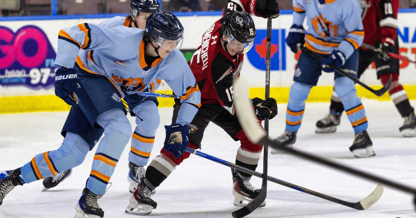 Vees fall to the Giants in a shootout