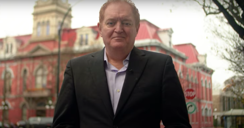 Councillor Stephen Andrew announces he will run for Mayor of Victoria in 2022 election