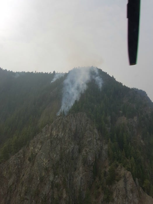K Mountain Wildfire