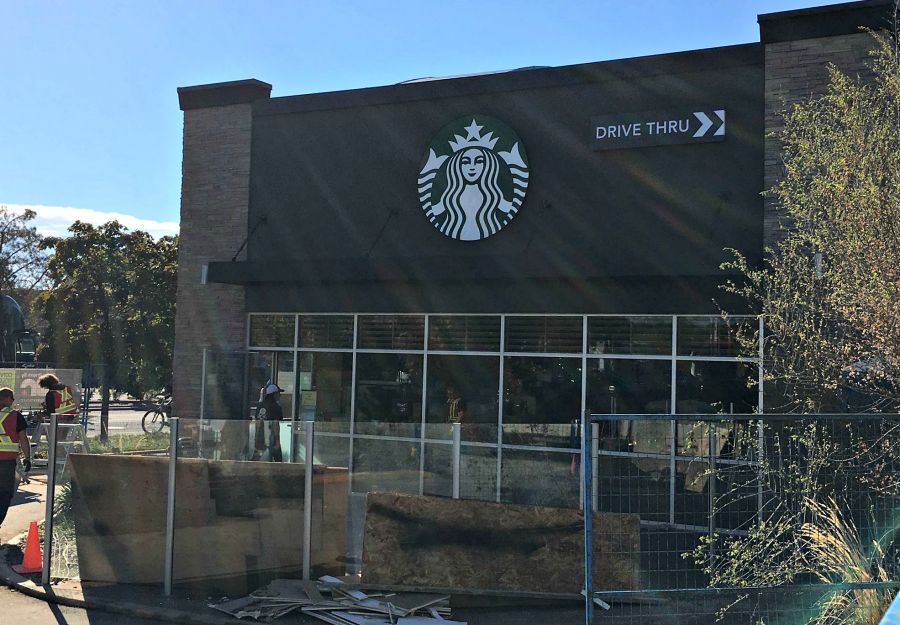 Crews are putting the final touches on the new location.