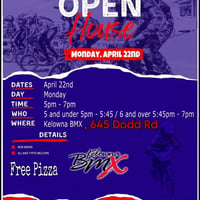 Kelowna BMX Open House