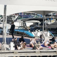 Yoga on the Dock