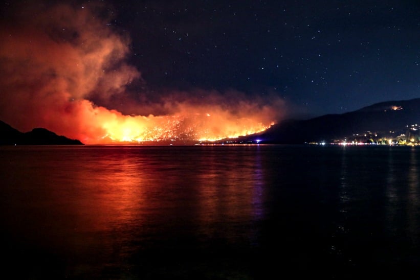 PHOTOS: More Dramatic Photos Of The Okanagan Wildfires