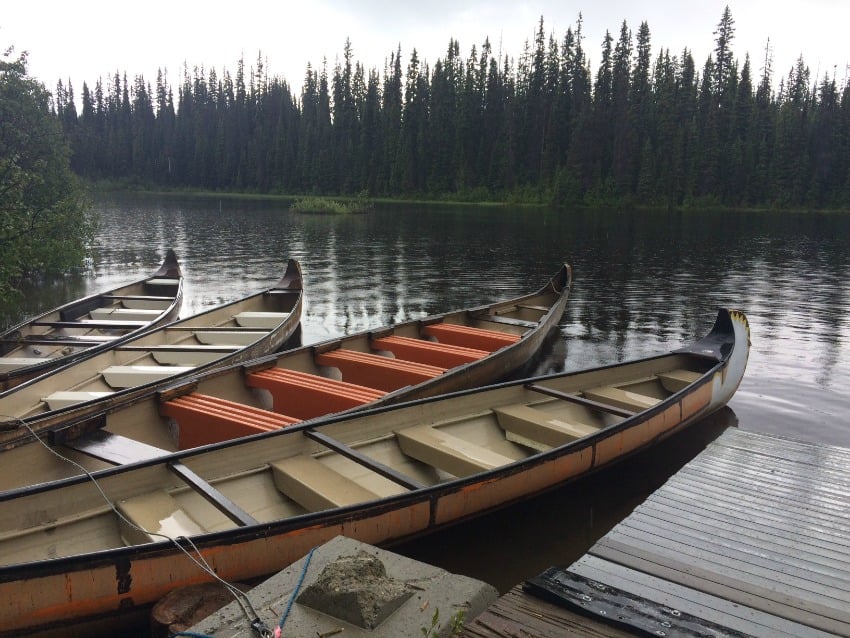 Guided canoe tours are available at  McGillivary Lake