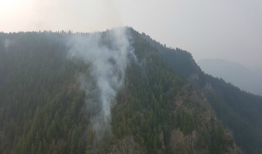 K Mountain Fire.
