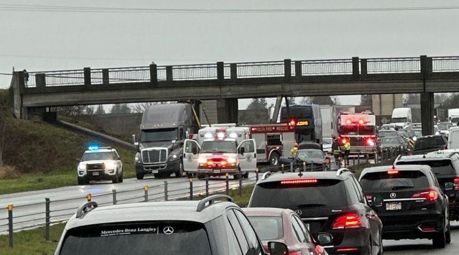 Truckers in BC call for more training after latest highway overpass strike