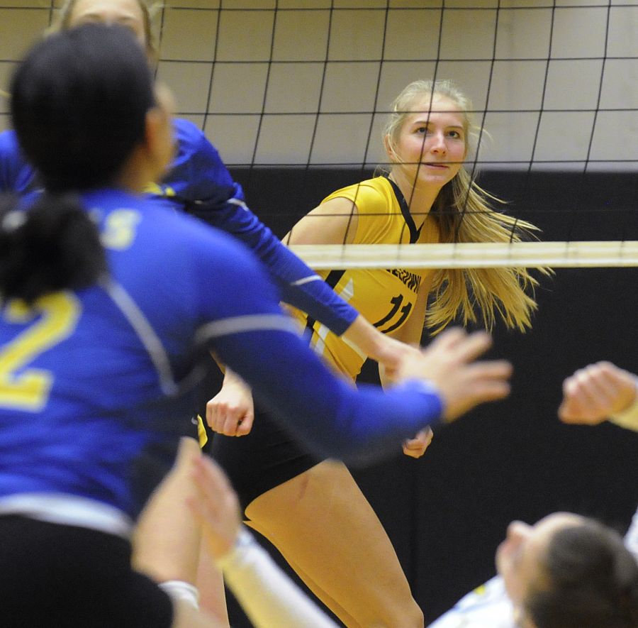 Madelyn Hettinga of the Owls was selected the provincial tournament's most valuable player.