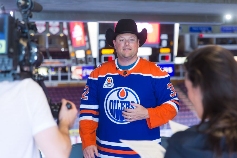 <who>Photo Credit: NowMedia</who> Gord Bamford was being filmed for a documentary