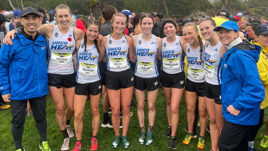<who> Photo Credit: Jamie Howieson </who> The Heat team pose after their race. 