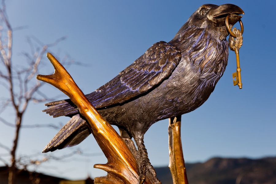 <who>Photo Credit: NowMedia</who> Fred Dobbs' The Raven's Key