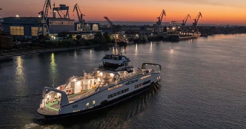 BC Ferries newest hybrid ship arriving in Victoria today