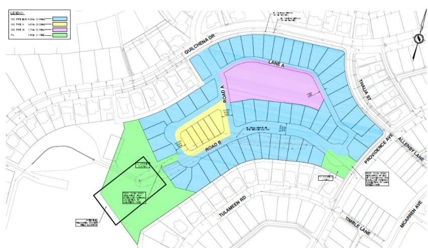 </who>An outline of the proposed development.
