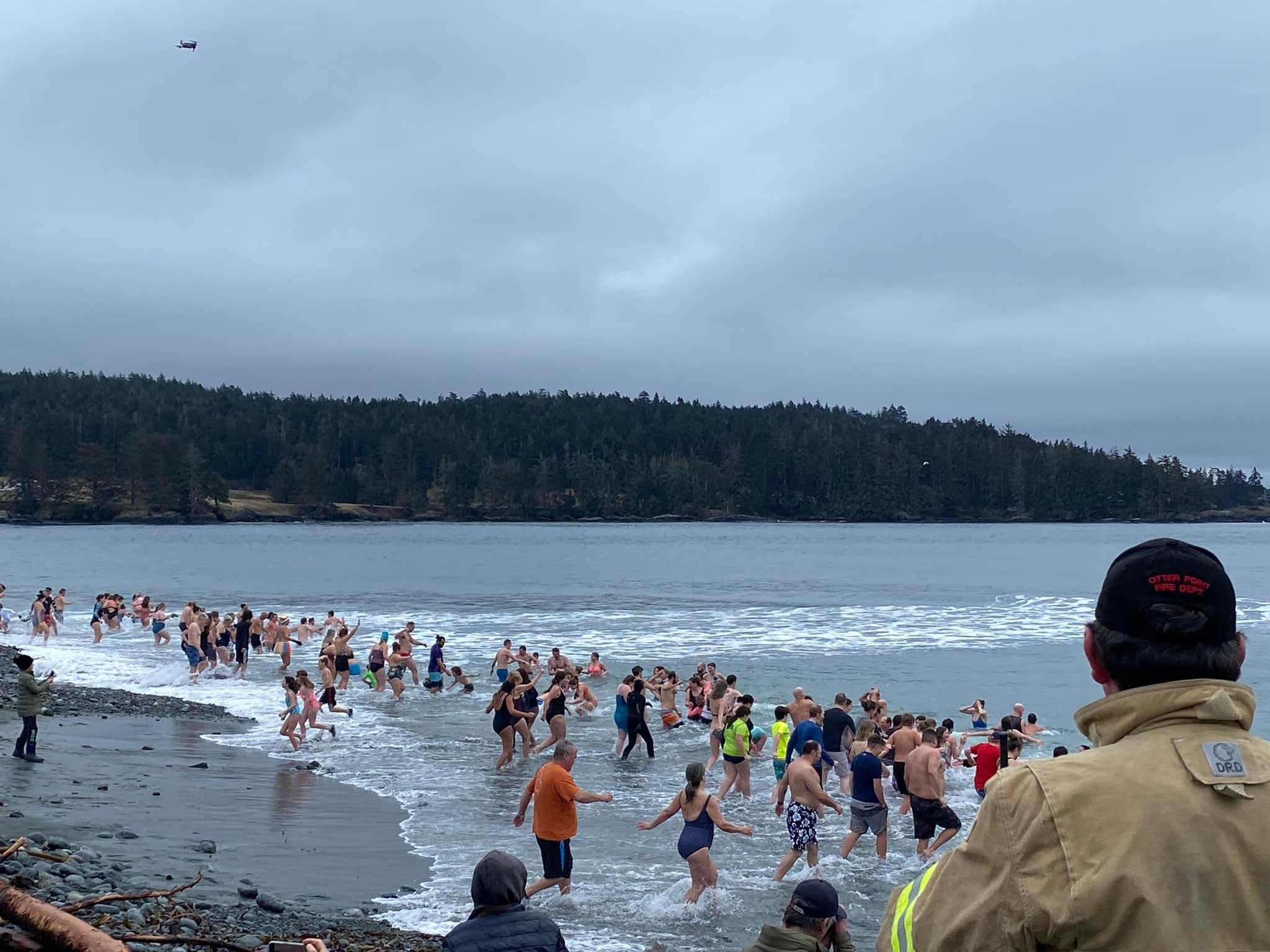 Polar Bear Swims taking place today in Greater Victoria