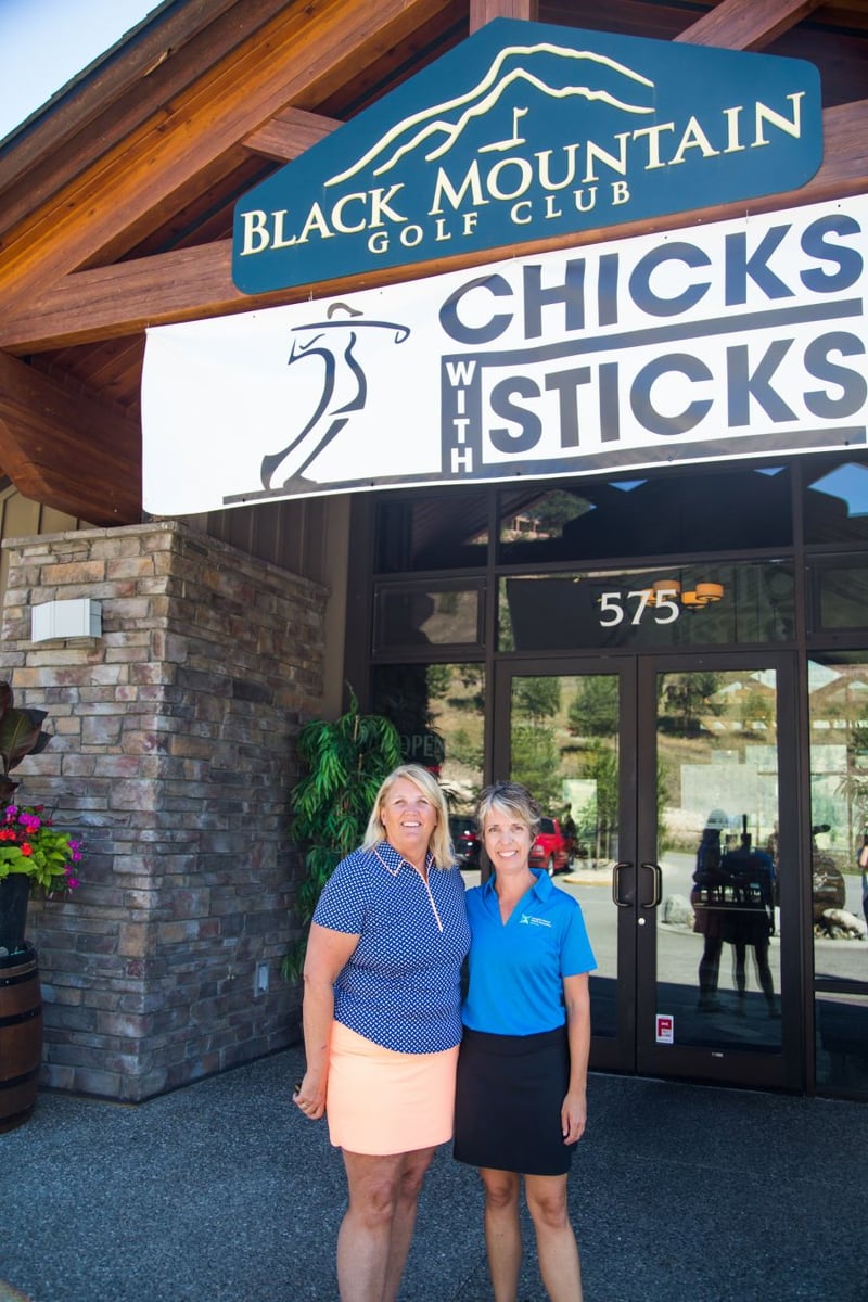 Left: Organizer Carla Lundman Right: Shari Slattery of the Foundry