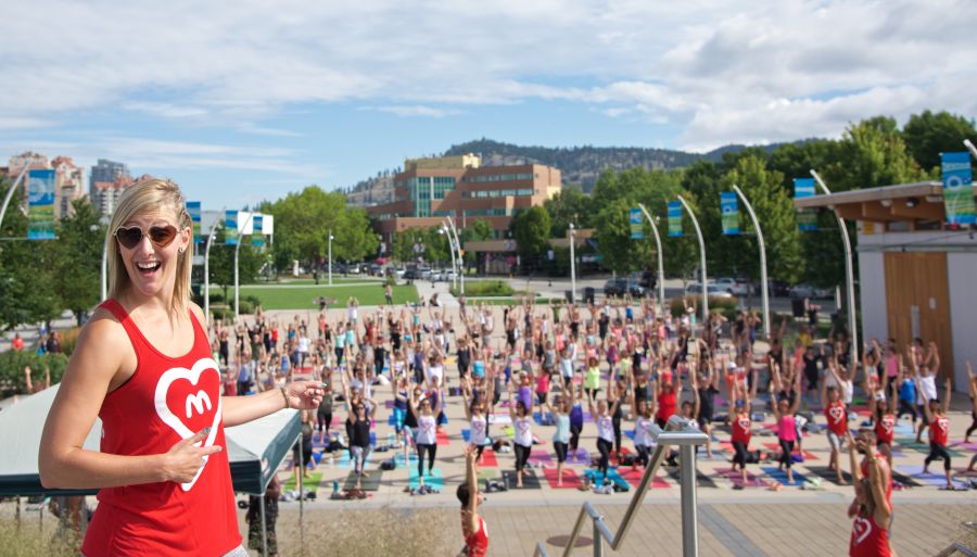 Tina Mandl , Owner of Oranj Fitness Kelowna
