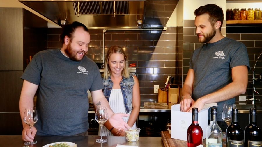 </who>Chef Michael Buffett, left, decided Friday to close Start Fresh Kitchen permanently because COVID had gutted the business.