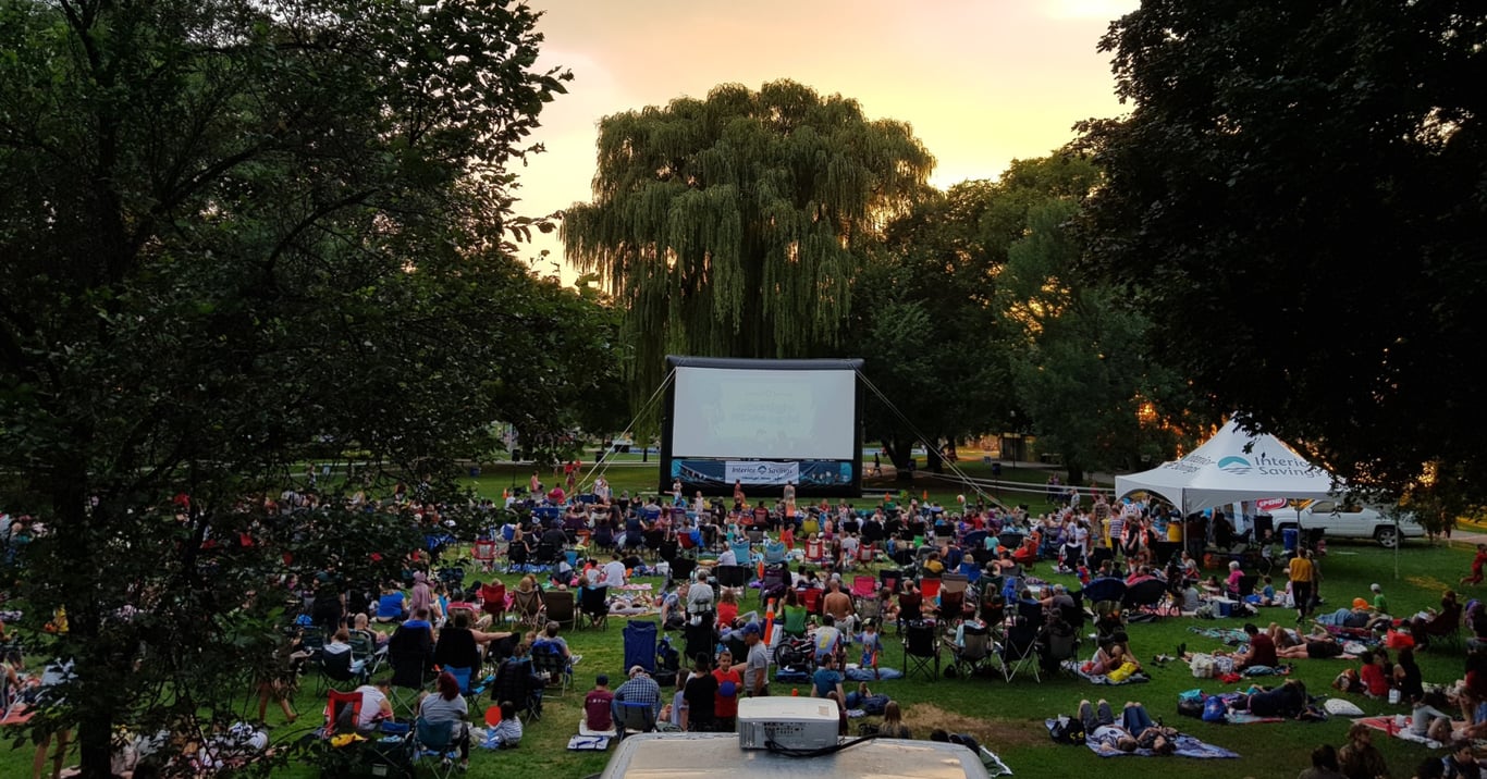 The Moonlight Movie Tour is rolling through the Okanagan next week