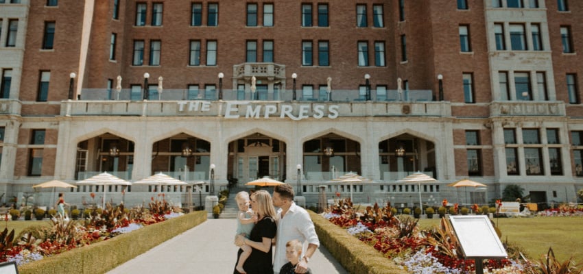 A Familymoon At The Illustrious Empress Hotel