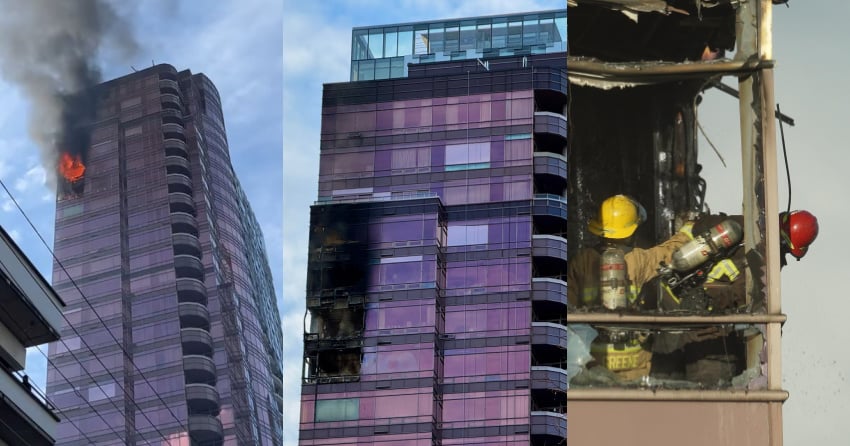 No injuries reported after fire breaks out in Vancouver highrise apartment