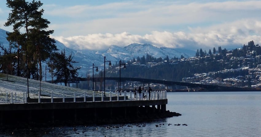 Kelowna weather: -10°C to start the day but no snow expected