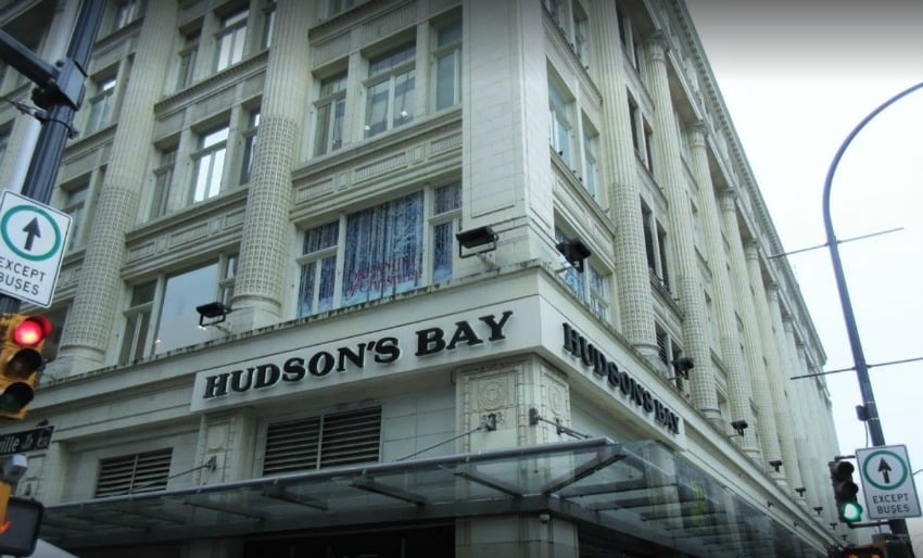 HBC, downtown Vancouver.
