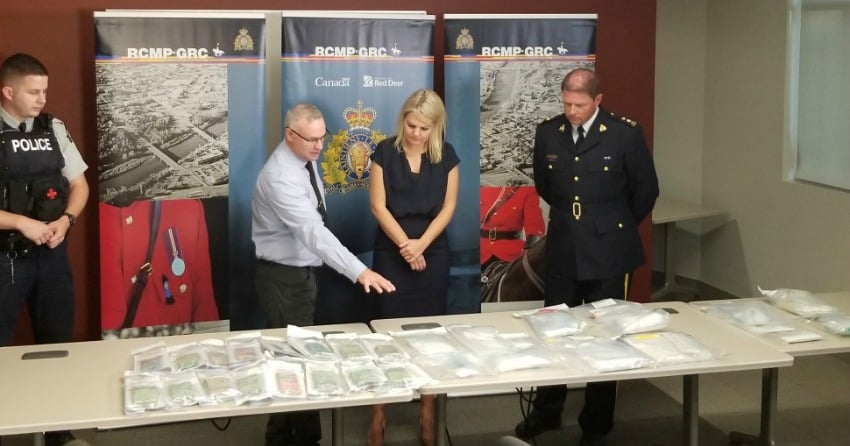 3 BC men arrested following largest fentanyl bust in Red Deer history