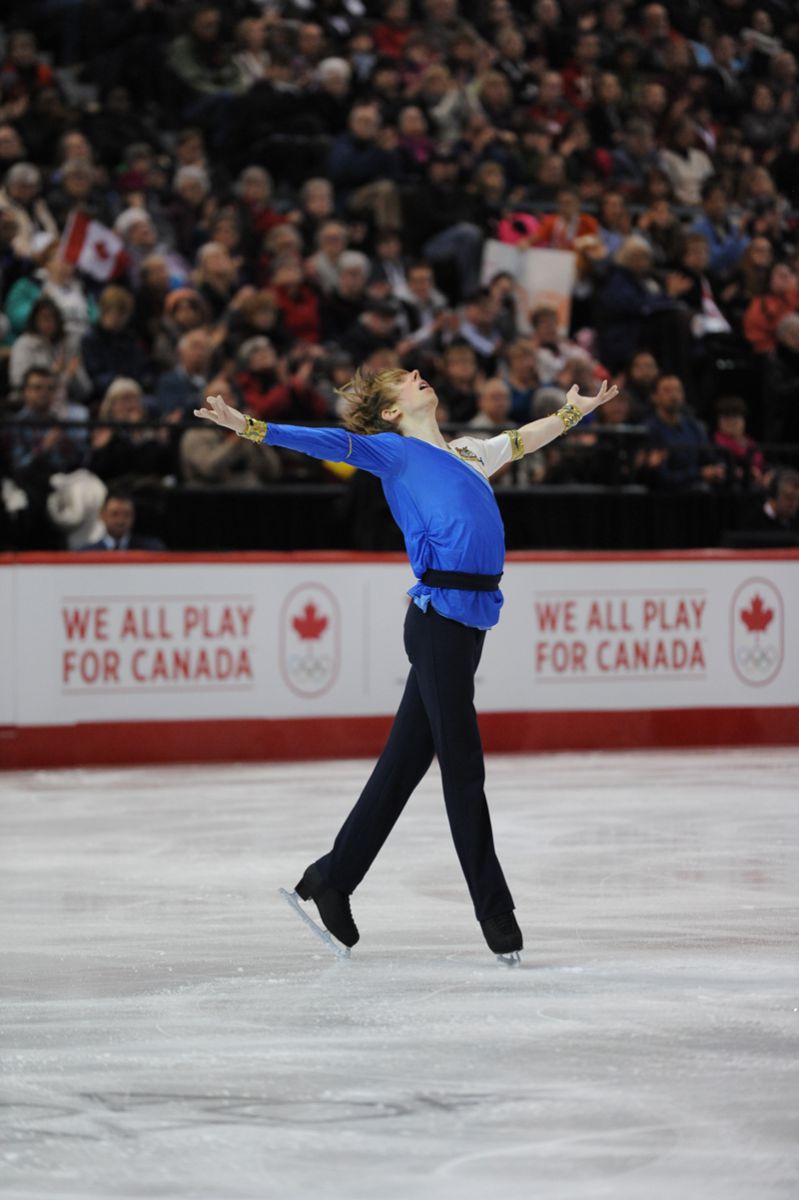 Canadian and Olympic team medallist – Kevin Reynolds. Photo Credit: Skate Canada/Stephen Potopnyk