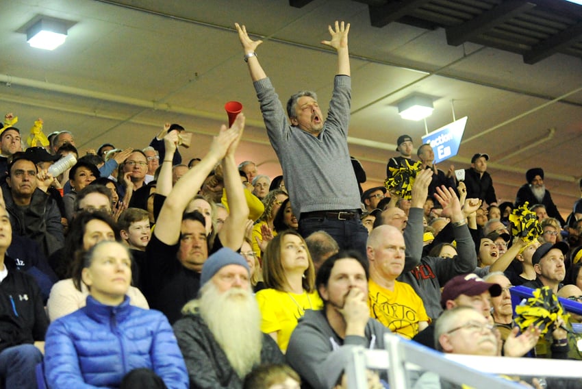 <who>Photo Credit: Lorne White/KelownaNow.com </who>Kelowna Owls' parents like what they saw down the stretch on Saturday.