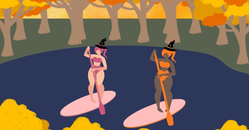 Victoria’s first ‘What’SUP Witches’ paddle event taking place this weekend