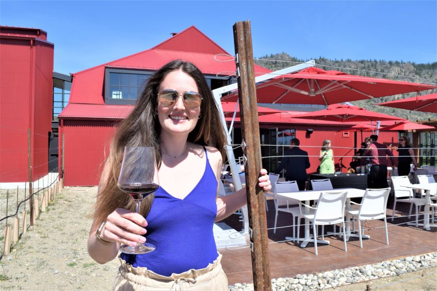 </who>Kaylee Barss is the winemaker at Red Barn Winery in Oliver.