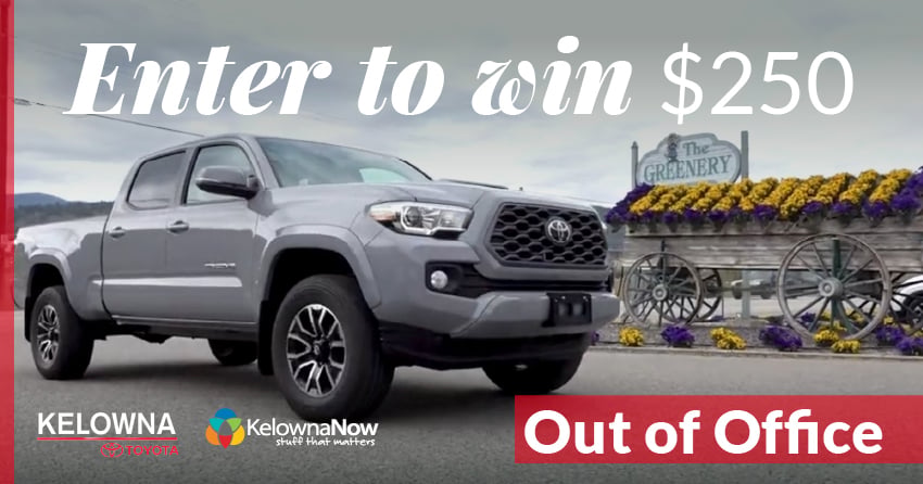 CONTEST CLOSED! Out of Office to the Garden Centre & enter to win $250